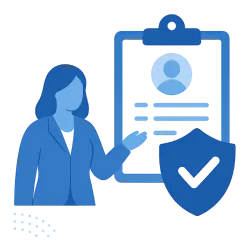 Comprehensive HR solutions illustration